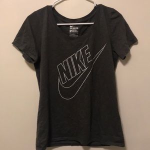 Grey Nike shirt